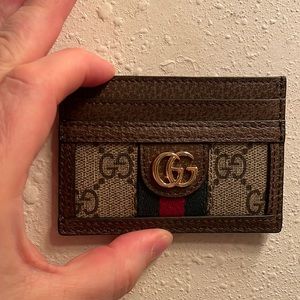 OPHIDIA GG CARD CASE